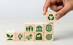 Изображение концепции охраны окружающей среды, социальной сферы и управления